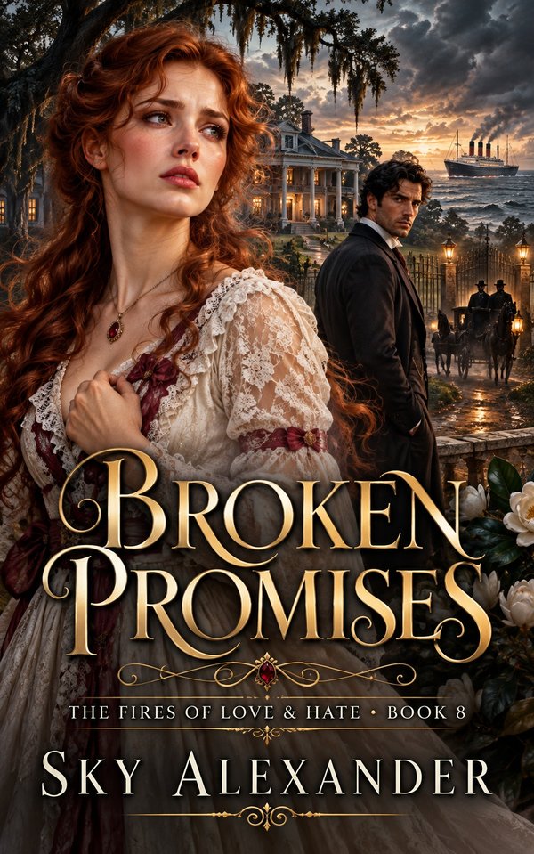 Cover of Broken Promises by Sky Alexander
